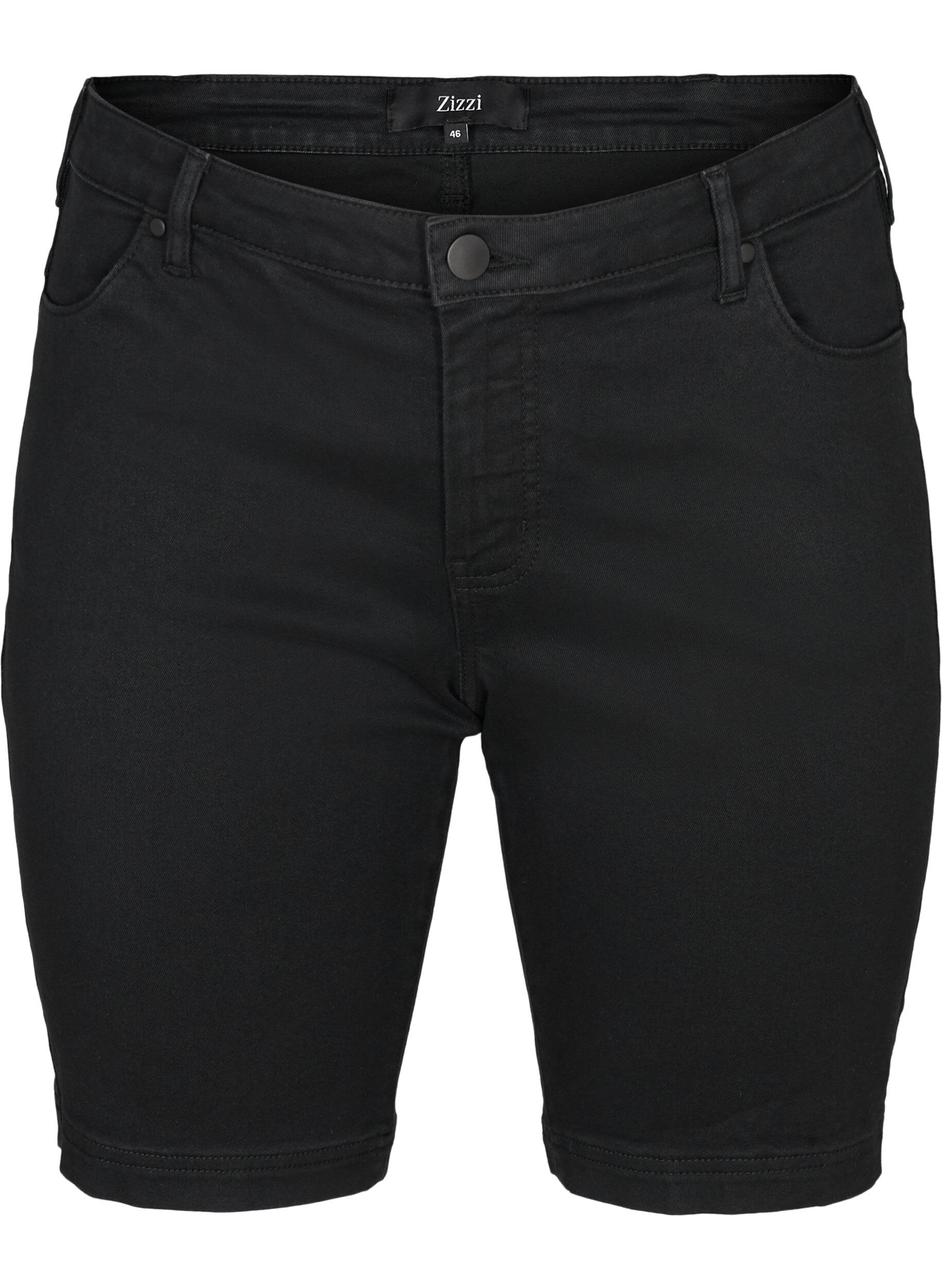 Slim fit Emily shorts med normal midja
