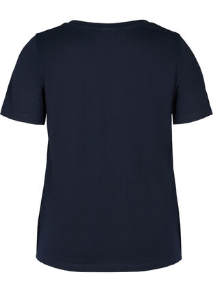 T-shirt med julmotiv och paljetter, Night Sky, Packshot image number 1