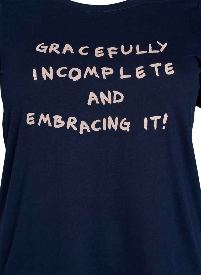 FLASH - T-shirt med tryck, Blå, Packshot image number 2