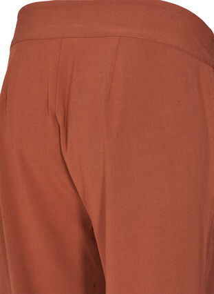 Klassiska byxor med fickor och knappstängning, Tortoise Shell, Packshot image number 2