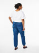 Joggingbyxor i denim med fickor, Bl&aring;, Model image number 2