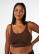 Mjuk bh utan vaddering, Brun, Model image number 0
