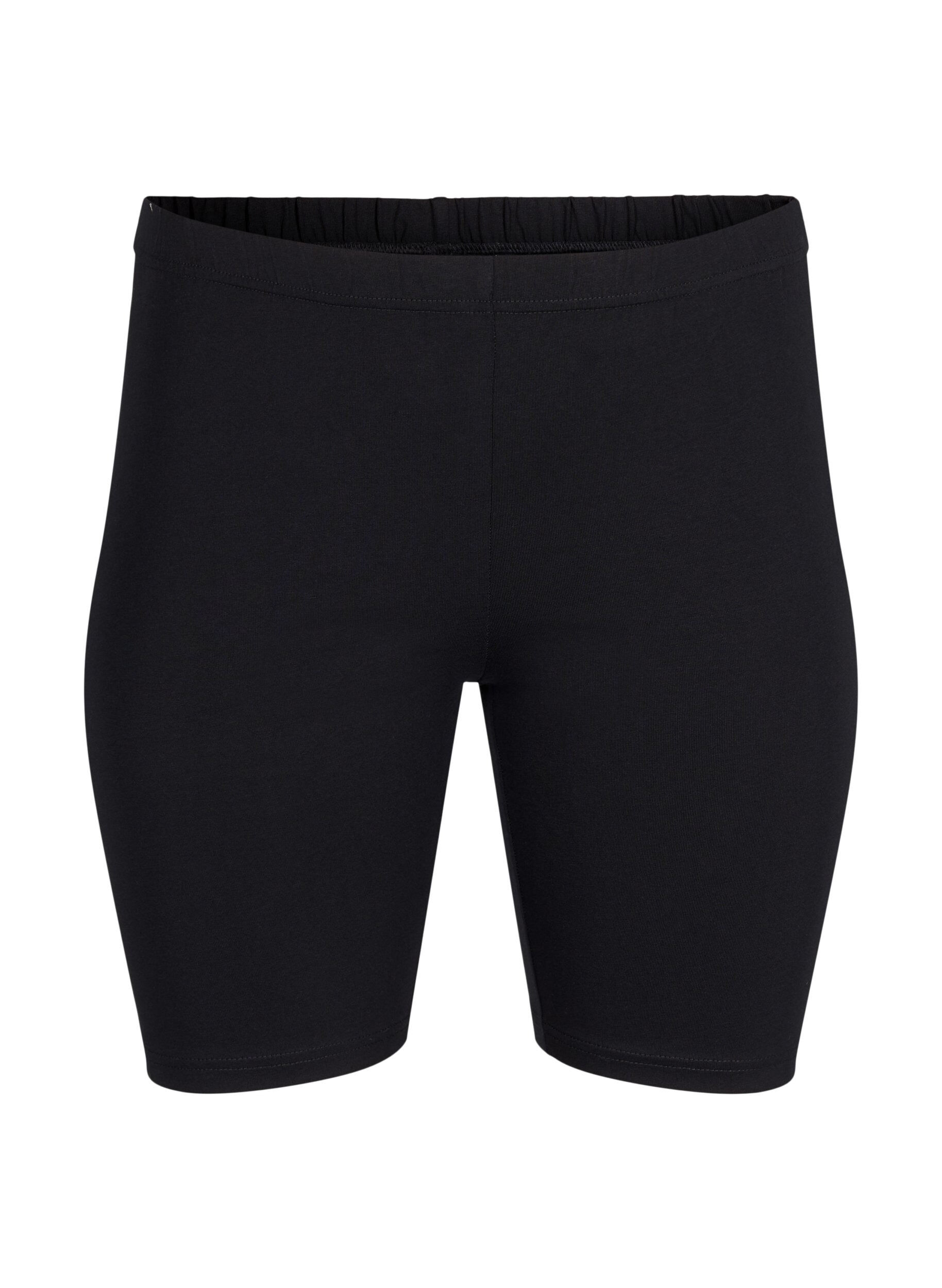 Zizzi FLASH 2-pack leggingshorts, Svart, Packshot image number 2