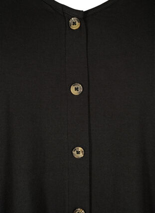 Viskostopp med knappar, Black, Packshot image number 2