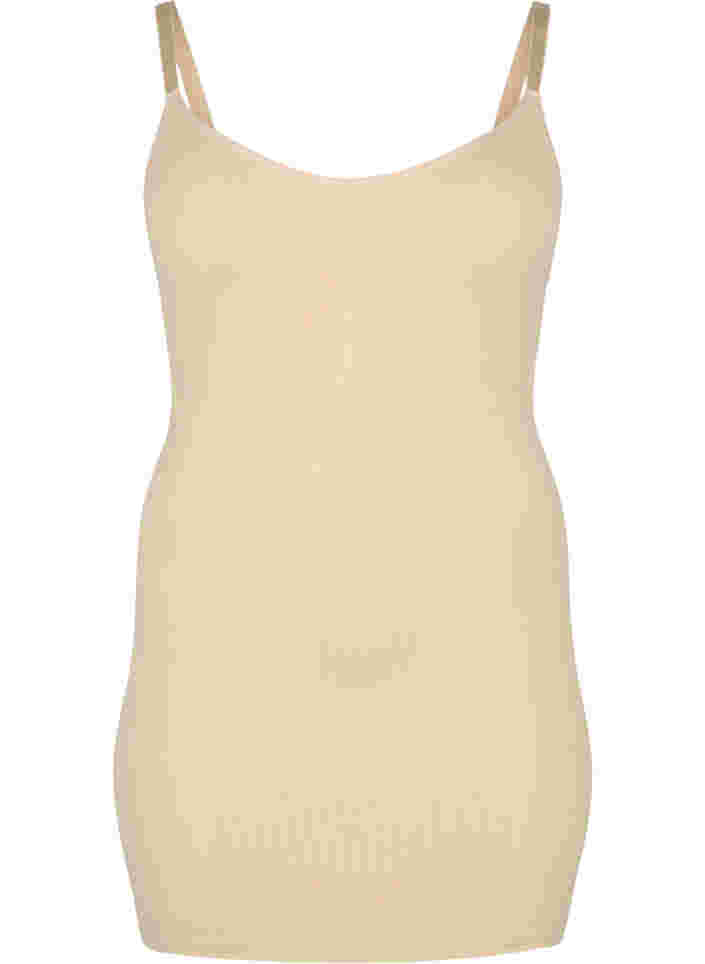 Shapetopp med tunna band, Nude, Packshot image number 0