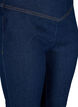 Sträckig bomullsblandning jeggings, Dark blue, Packshot image number 2