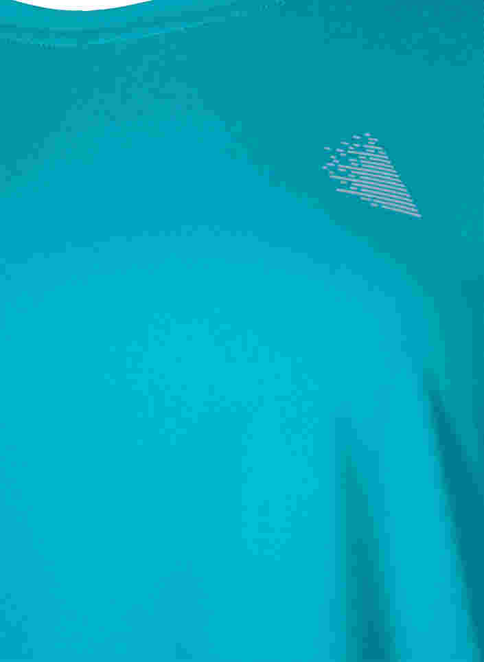 Kortärmad t-shirt för träning, Deep Peacock Blue, Packshot image number 2