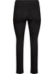 Amy super slim fit-jeans med h&ouml;g midja, Svart, Packshot image number 1