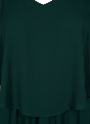 Kortärmad maxiklänning med a-linjeform, Scarab, Packshot image number 2