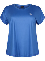 Kortärmad t-shirt för träning, Sodalite Blue