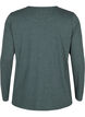 Långärmad T-shirt med rund hals, Scarab Mel., Packshot image number 1