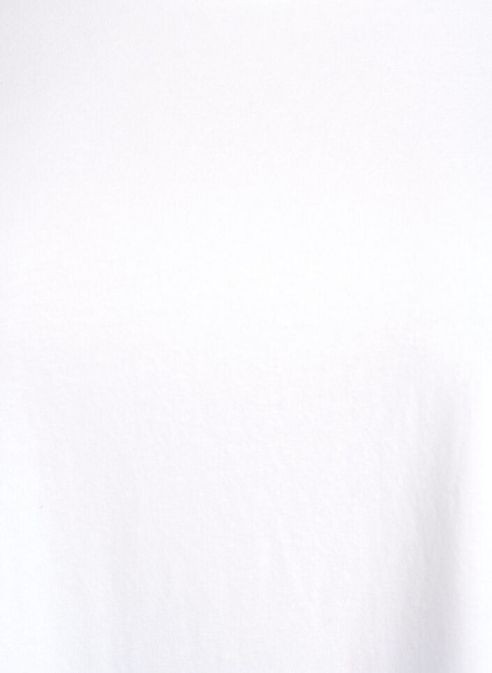 Baskopp i jersey med l&aring;nga &auml;rmar, Vit, Packshot image number 2