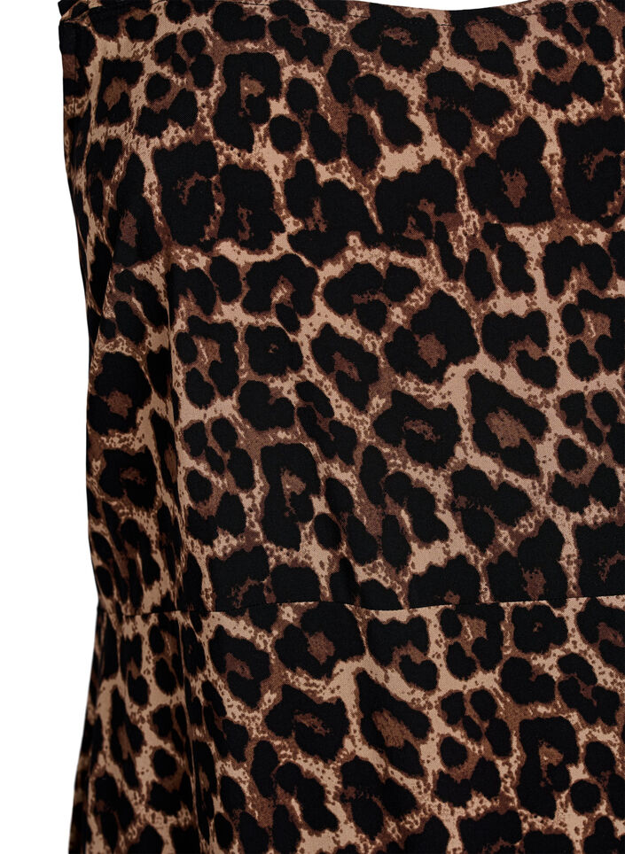 FLASH - Sommarklänning med breda axelband, Brun, Packshot image number 2