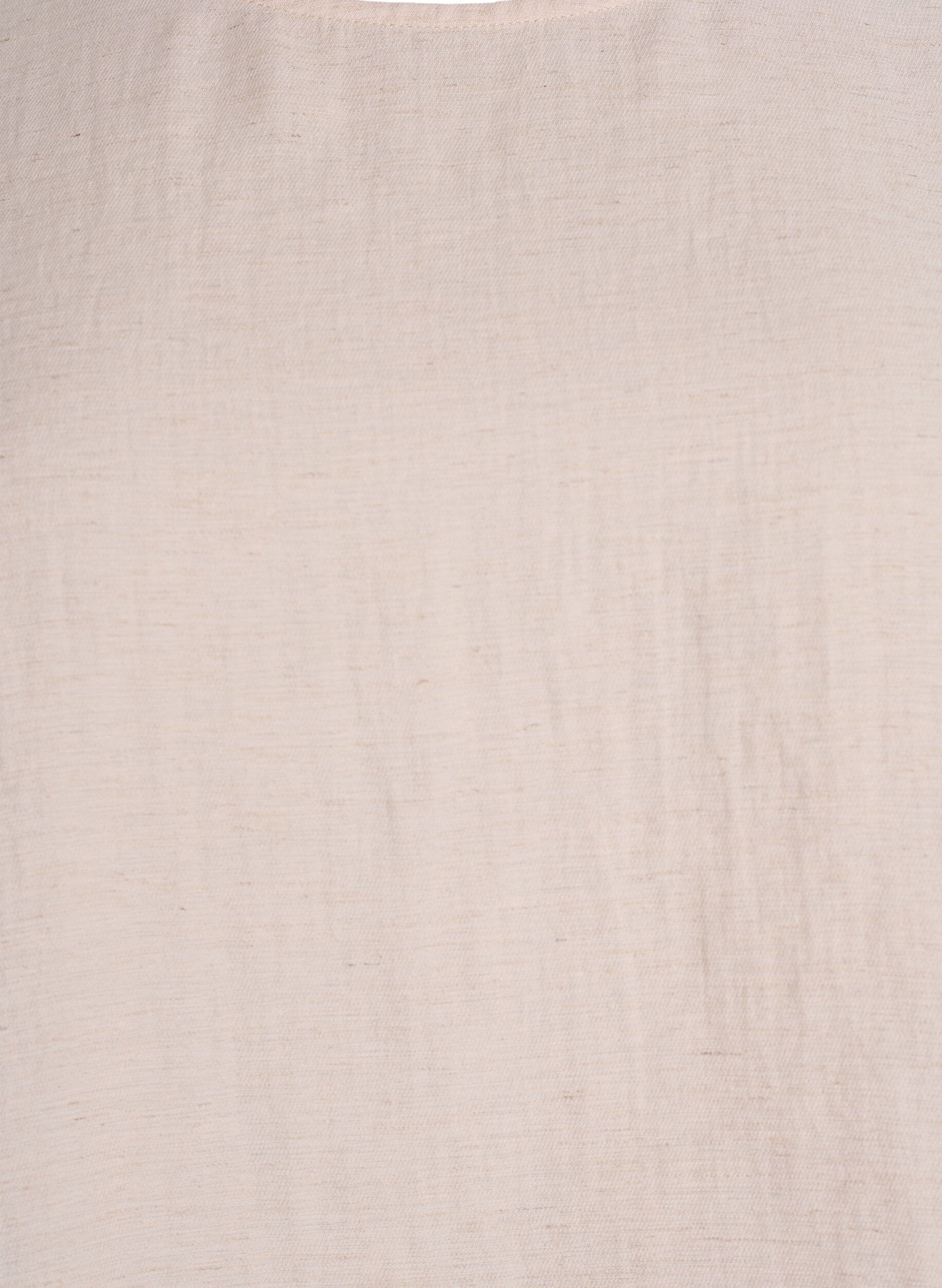 Zizzi Blus i viskosblandning med linne och rynkade axlar, Orange, Packshot image number 2