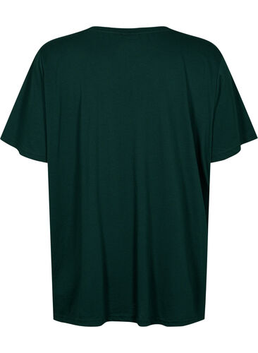 Kortärmad t-shirt med v-hals, Pine Grove, Packshot image number 1