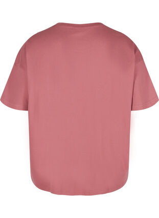 Kortärmad t-shirt i bomull, Deco Rose, Packshot image number 1