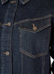 Klassisk jeansjacka med kontrasts&ouml;mmar, Bl&aring;, Packshot image number 2