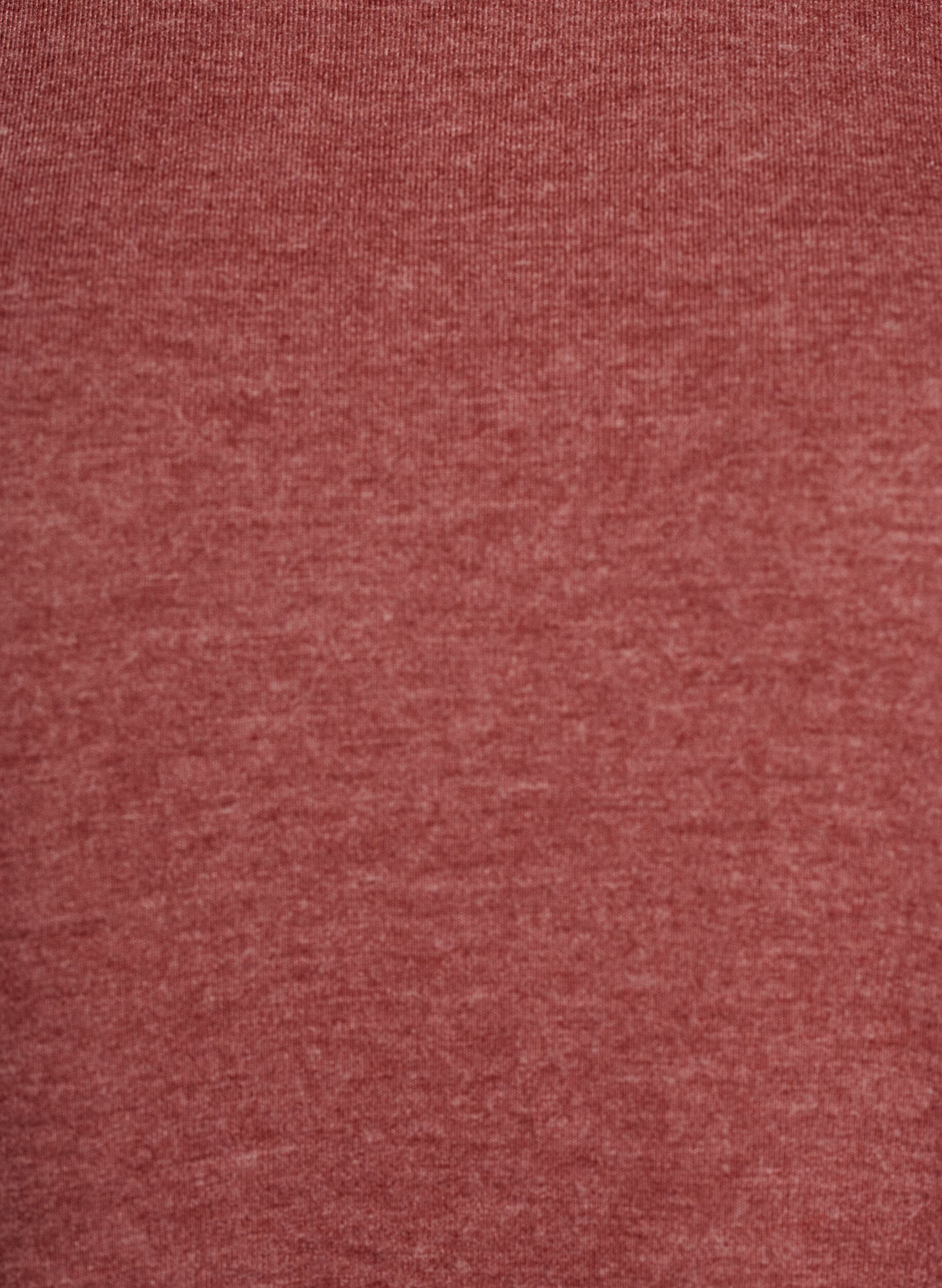 ZizziJerseyblus med 3/4-&auml;rm, R&ouml;d, Packshot image number 2