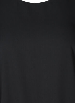 Klänning med puffärmar, Black, Packshot image number 2