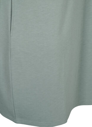 Kortärmad sweatshirtklänning i modalmix, Chinois Green, Packshot image number 3
