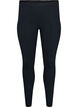 Basic leggings i viskos, Svart, Packshot image number 0