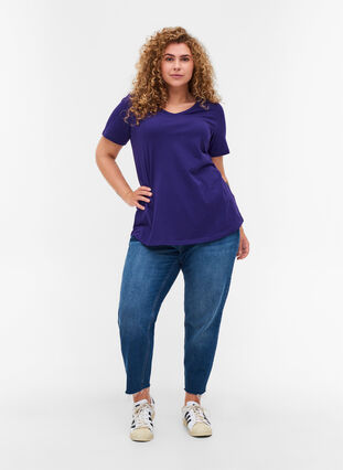 Basis t-shirt, Parachute Purple, Model image number 2