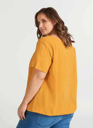 Blus, Golden Yellow, Model image number 0