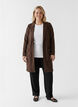 L&aring;ng kavaj med fickor, Brun, Model image number 1