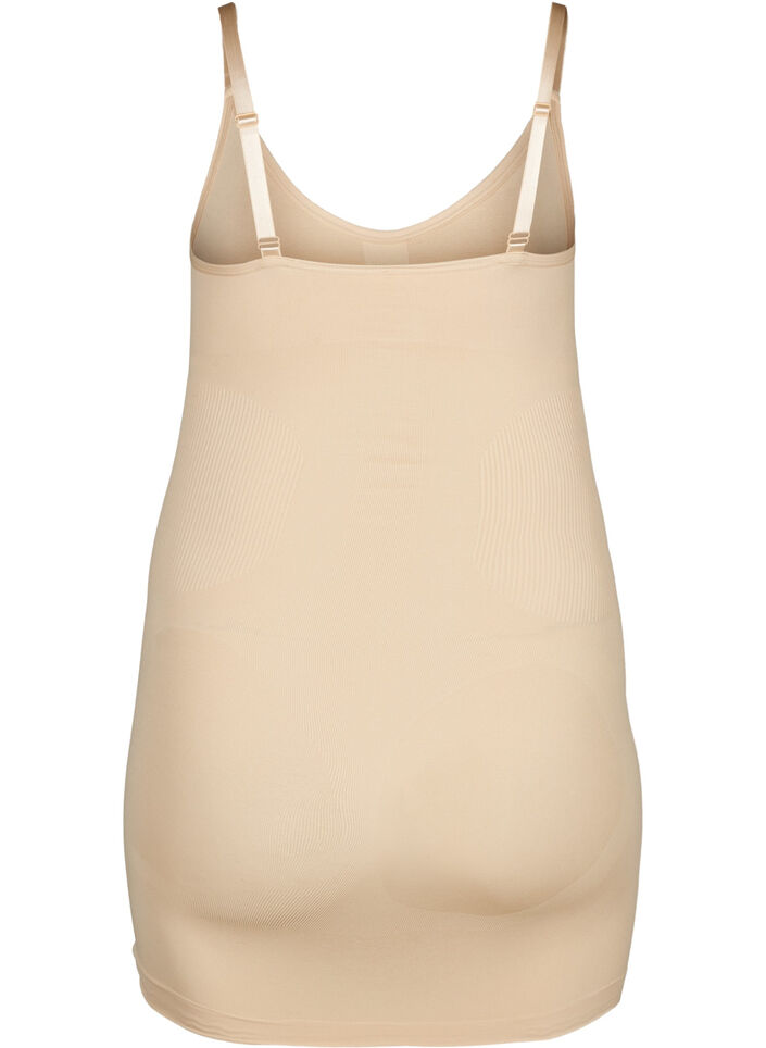 Shapewearkl&auml;nning med tunna band, Beige, Packshot image number 1