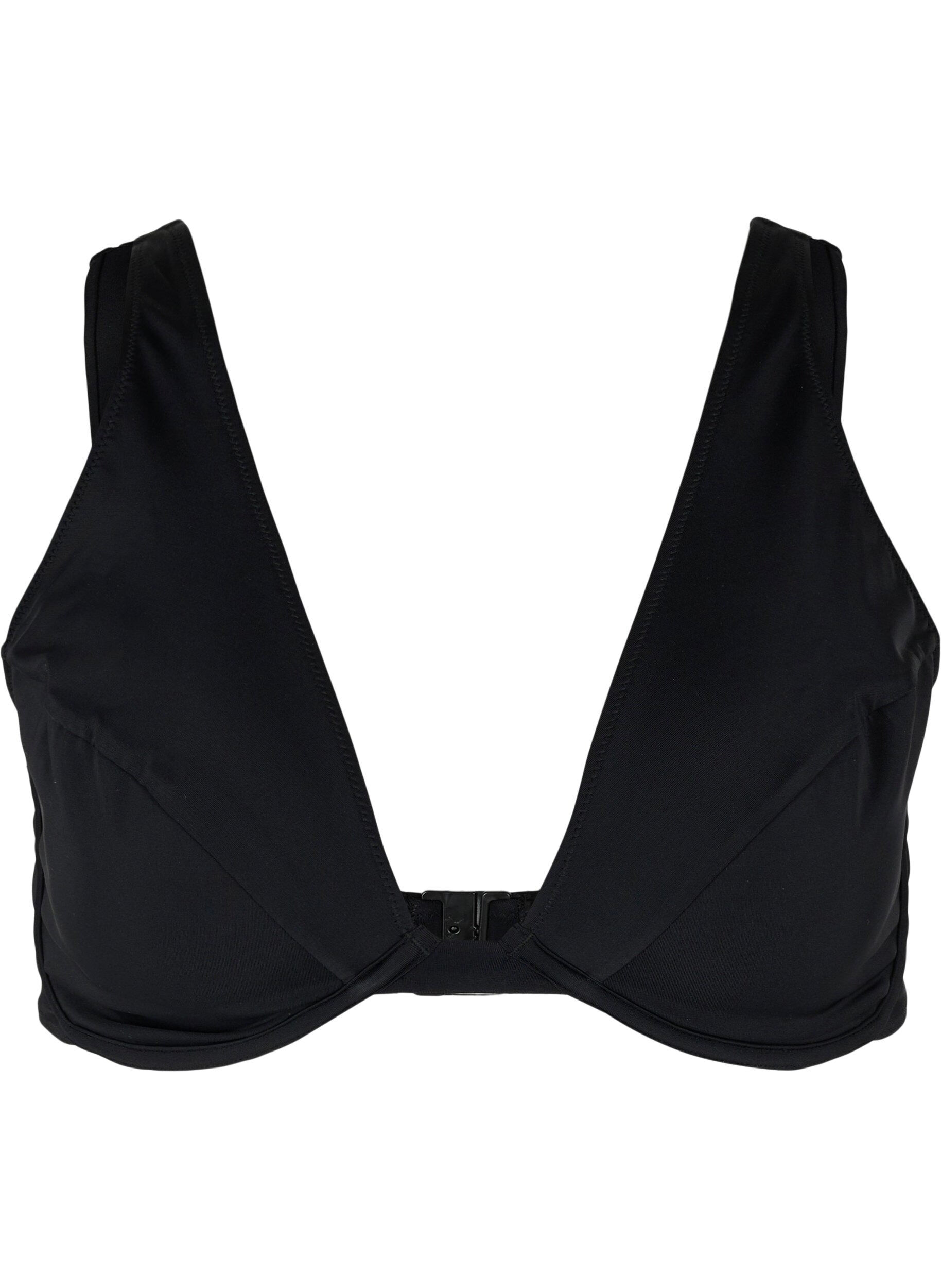 Zizzi Bikini-bh med bygel, Black, Packshot image number 0