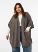 Cardigan &ouml;ppen framtill med vida &auml;rmar, Brun, Model image number 0