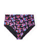 Bikinitrosa med h&ouml;g midja och m&ouml;nster, Lila, Packshot image number 0