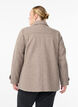 Kort kappa med dubbelkn&auml;ppt kn&auml;ppning, Beige, Model image number 2