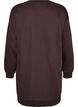 L&ouml;s sweatshirtkl&auml;nning med fickor, Brun, Packshot image number 1