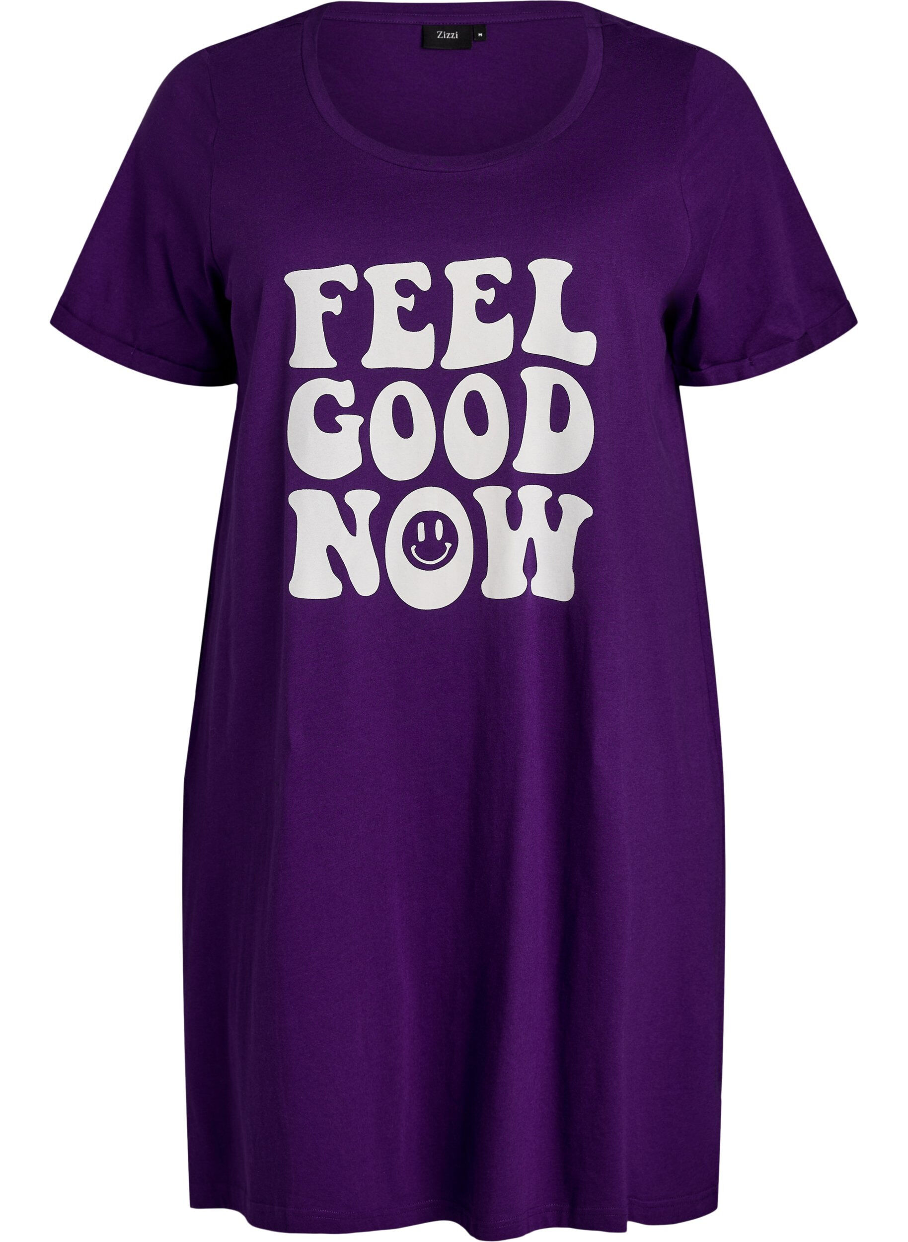 Kort&auml;rmat nattlinne i ekologisk bomull