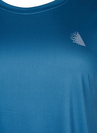 Kortärmad t-shirt för träning, Blue Wing Teal, Packshot image number 2