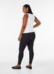 2-pack basic leggings, Svart, Model image number 2