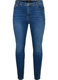 Amy-jeans med superslimmad passform och hög midja, Blue denim