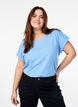 Tv&aring;pack kort&auml;rmade t-shirts, Bl&aring;, Model image number 0