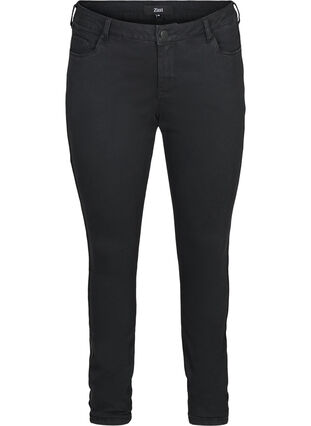 Sanna jeans med lurexdetalj, Black, Packshot image number 0