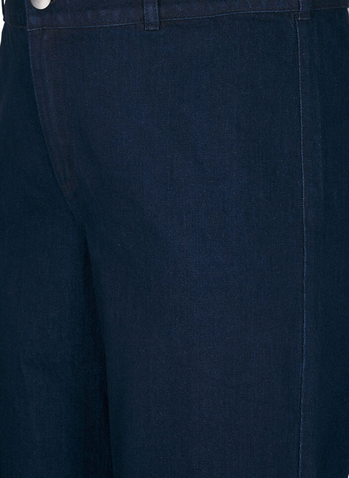 Vida jeans med hög midja, Blå, Packshot image number 2