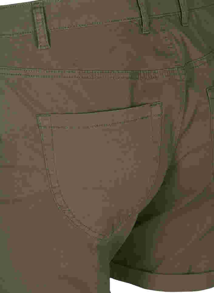 Shorts i regular fit med fickor, Tarmac, Packshot image number 3