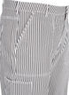 Randiga cargojeans med rak passform, Black White Stripe, Packshot image number 2
