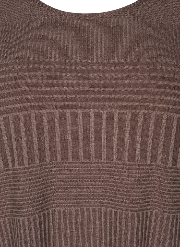 Klänning med trekvartsärm och randigt mönster, Ch. Martini Mel., Packshot image number 2