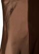 Midikjol i satin, Brun, Packshot image number 2