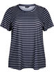 FLASH - t-shirt med ränder, Night S. W. Stripe, Packshot image number 0