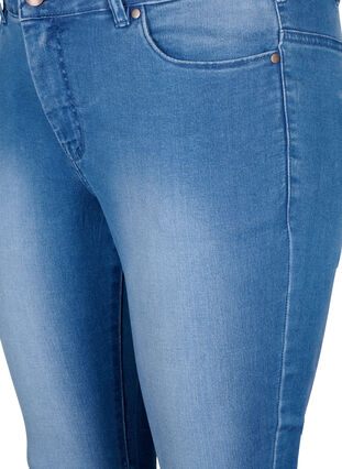 Viona jeans med normal midja, Light Blue, Packshot image number 2