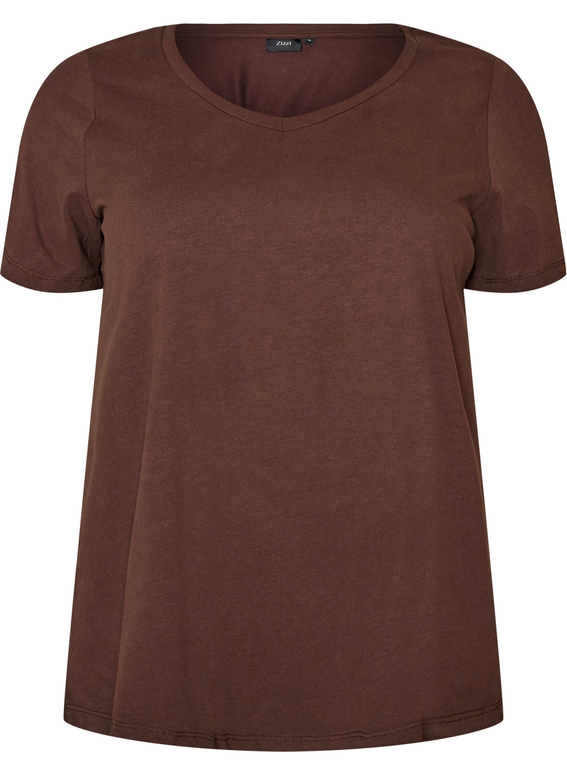 Enf&auml;rgad t-shirt i bomull
