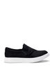 Slip-on med bred passform och knutdetalj, Svart, Packshot image number 0