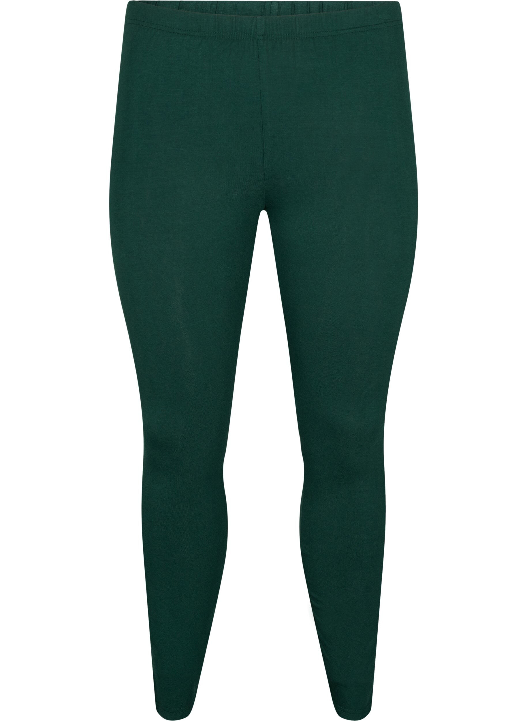 ZizziBasleggings i viskos, Gr&ouml;n, Packshot image number 0